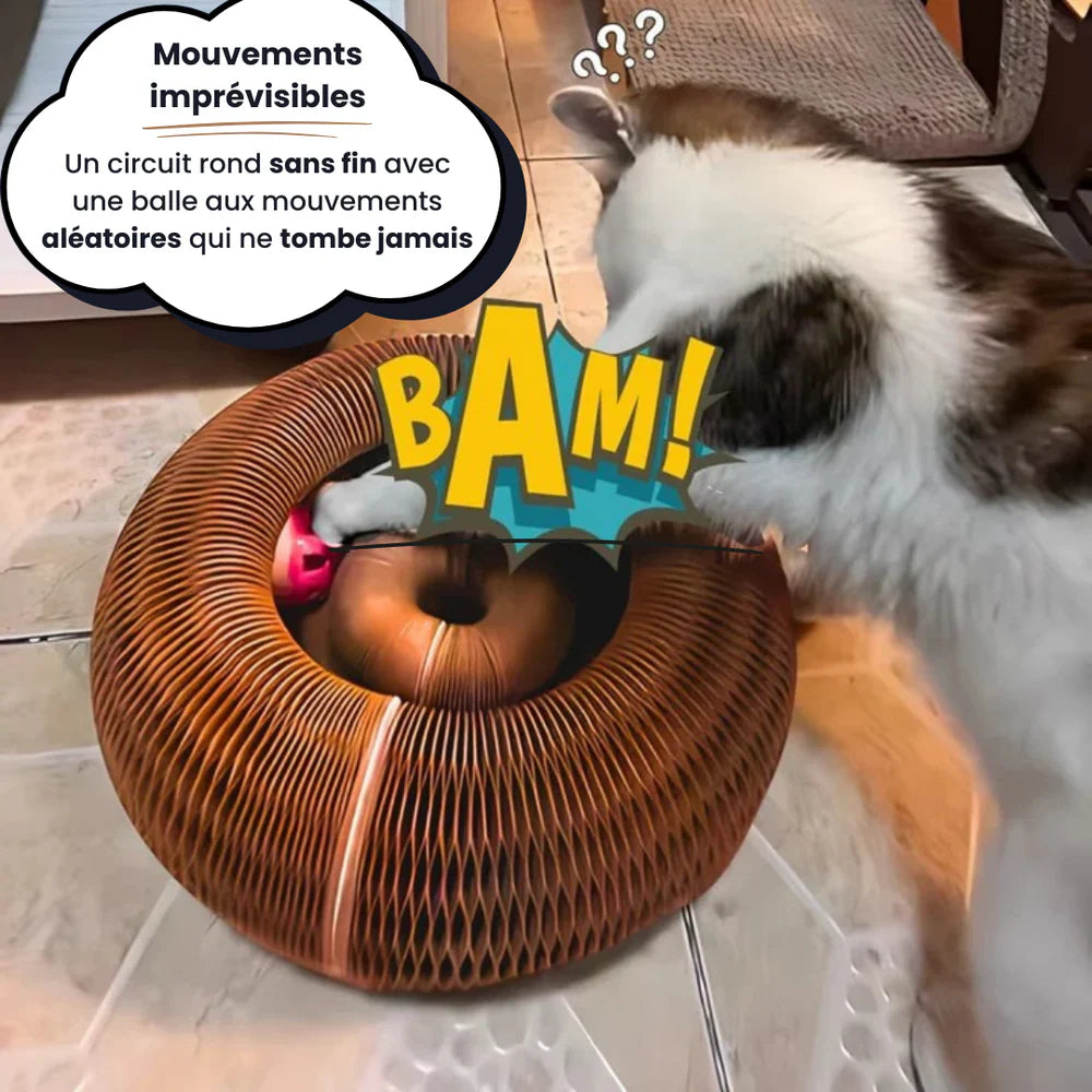 ChatchouSpin™ - Griffoir interactif pour chats