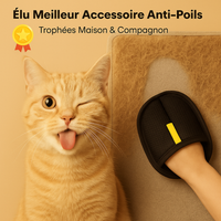 Gant Anti-Poils™ – Élu #1 par les propriétaires de chats