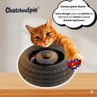 ChatchouSpin™ - Griffoir interactif pour chats