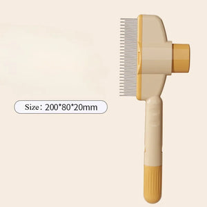 Stainless Steel Pet Flea Comb for Cats Floating Hair Removal Brush Grooming Cleaning Tool Pet Hair Removal Comb Pet Supplies