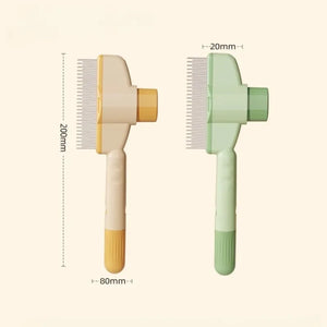 Stainless Steel Pet Flea Comb for Cats Floating Hair Removal Brush Grooming Cleaning Tool Pet Hair Removal Comb Pet Supplies