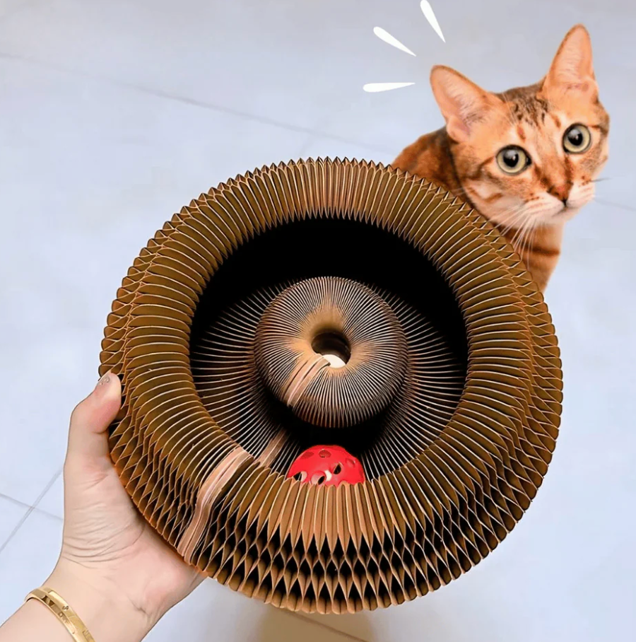 ChatchouSpin™ - Griffoir interactif pour chats